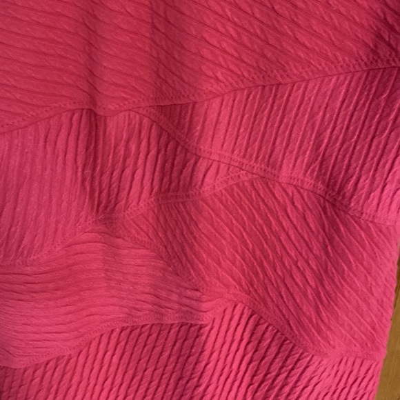 Vintage Ladies XXL dress in a beautiful fusia colour. - Picture 3 of 6